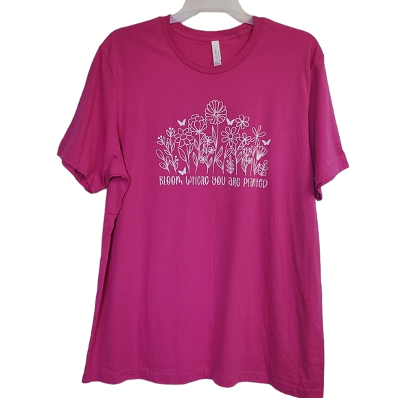 Bundle - NWOT Bella Canvas Women's Graphic Tees Short Sleeves Summer Size 2XL - Picture 8 of 12